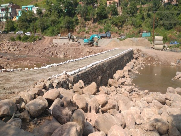 Army constructs causeway in Rajouri district