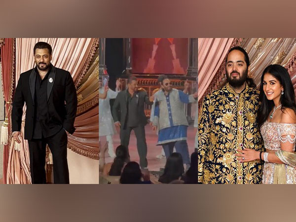 Salman Khan Steals Spotlight at Anant Ambani and Radhika Merchant's Sangeet Night