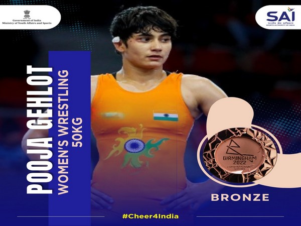 CWG 2022: Indian grappler Pooja Gehlot wins bronze
