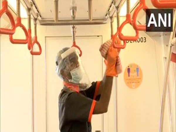 Noida Metro resumes operations, commuters screened for body temp at entry of stations
