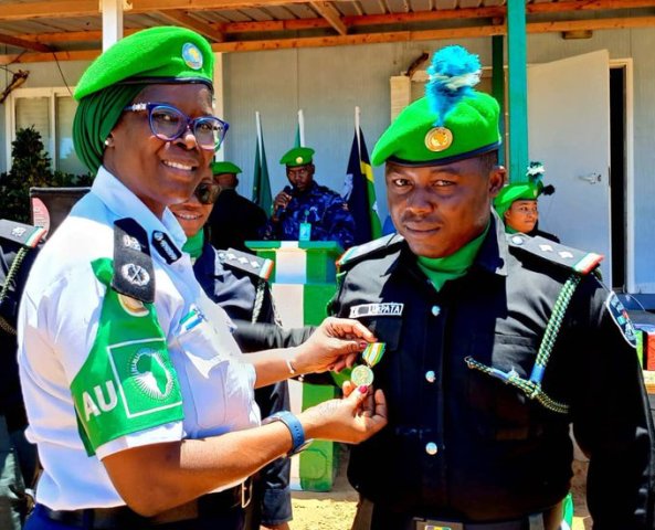 Nigerian Police Officers Honored for Exceptional Service in Somalia by ATMIS