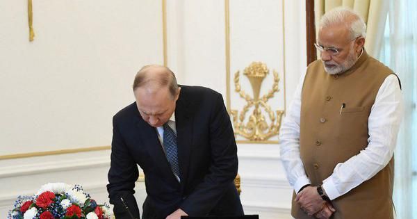 Putin new year message to Kovind, Modi: Indo-Russia relations in dynamic manner
