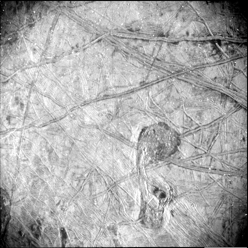 Surface features of Jupiter’s icy moon Europa revealed in images captured by NASA's Juno during Sept 29 flyby