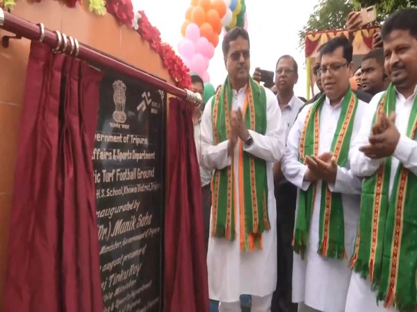 Tripura's Sporting Leap and Economic Vision: CM Manik Saha Unveils New Football Turf and Ekta Mall Plans