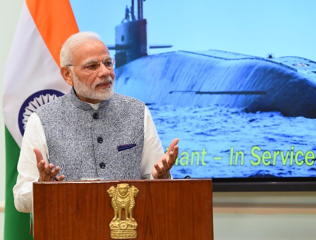 INS Arihant gives 'fitting response to those who indulge in nuclear blackmail': Modi
