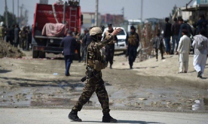Taliban militants attack border outpost in Afghanistan killing 20 government soldiers 