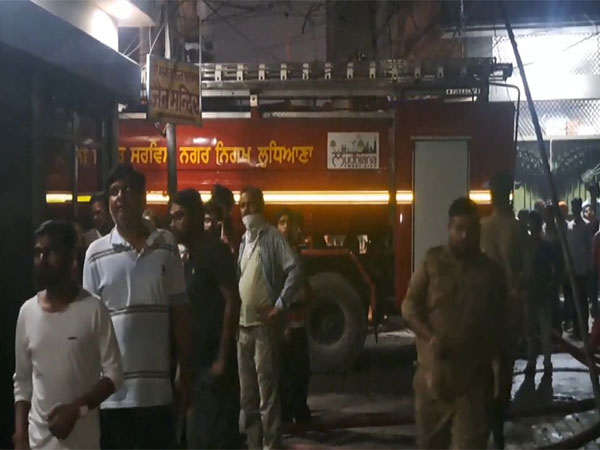 Blaze Strikes Ludhiana: Fire Engulfs Clothing Store