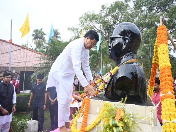 Tripura CM Manik Saha pays tribute to B.R. Ambedkar on his 67th death anniversary