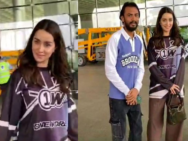 Shraddha Kapoor rocks casual look at Mumbai Airport, poses with fans