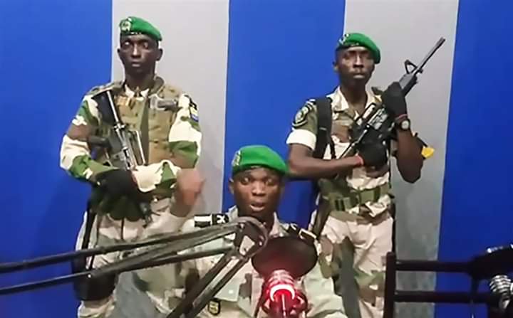 UPDATE 4-Gabon arrests four military officers after coup attempt