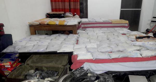 Security forces seized over 200 kg heroin near Punjab border in 2018