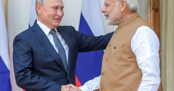 Modi, Putin exchange New Year's greetings, discuss bilateral ties