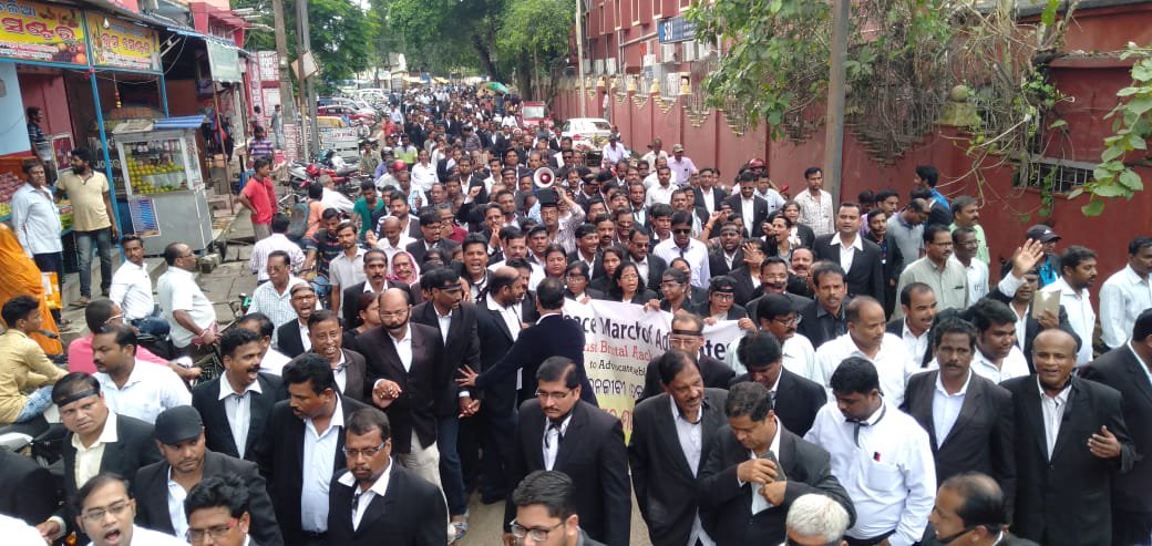 Lawyers protest in Odisha halts logistic transport in state