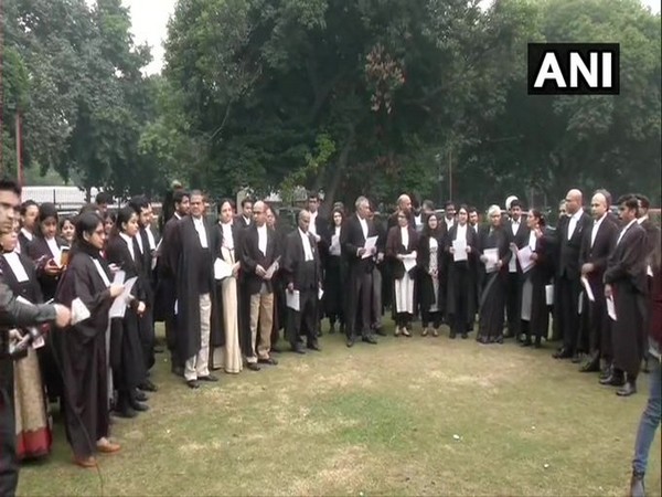 Lawyers read out preamble of Constitution at Supreme Court lawns 