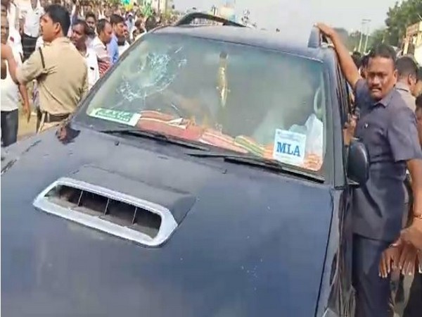 Andhra Pradesh MLA Pinnelli Ramakrishna accuses TDP workers for attack on his vehicle