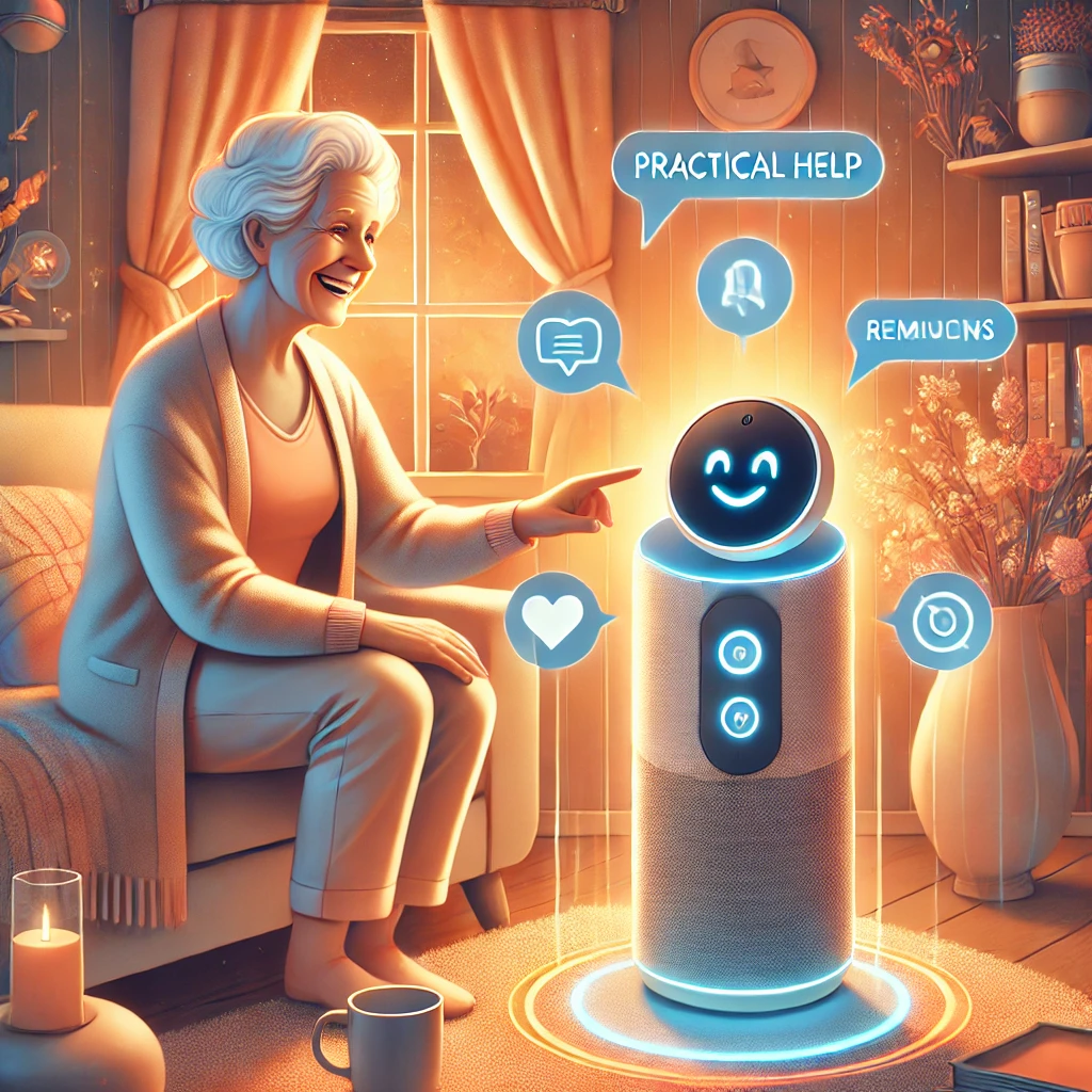 AI as a companion: How conversational agents are transforming elderly care 