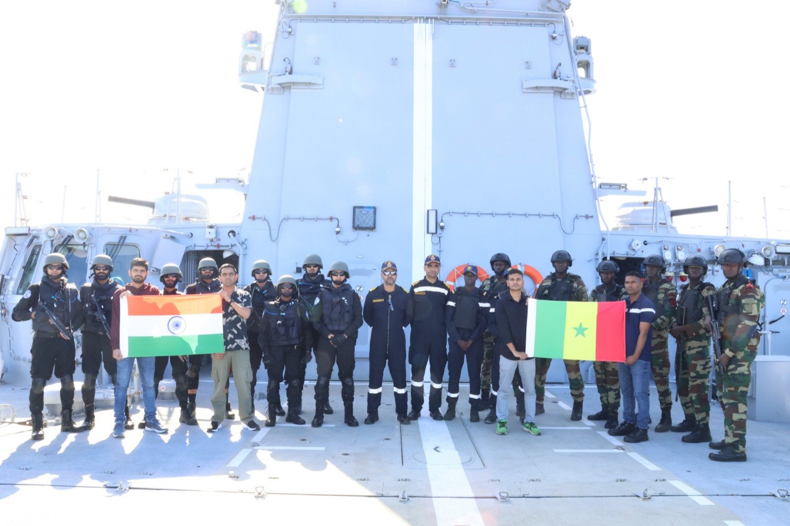 INS Tushil Enhances Bilateral Ties with Senegal Through Successful Inaugural Port Visit