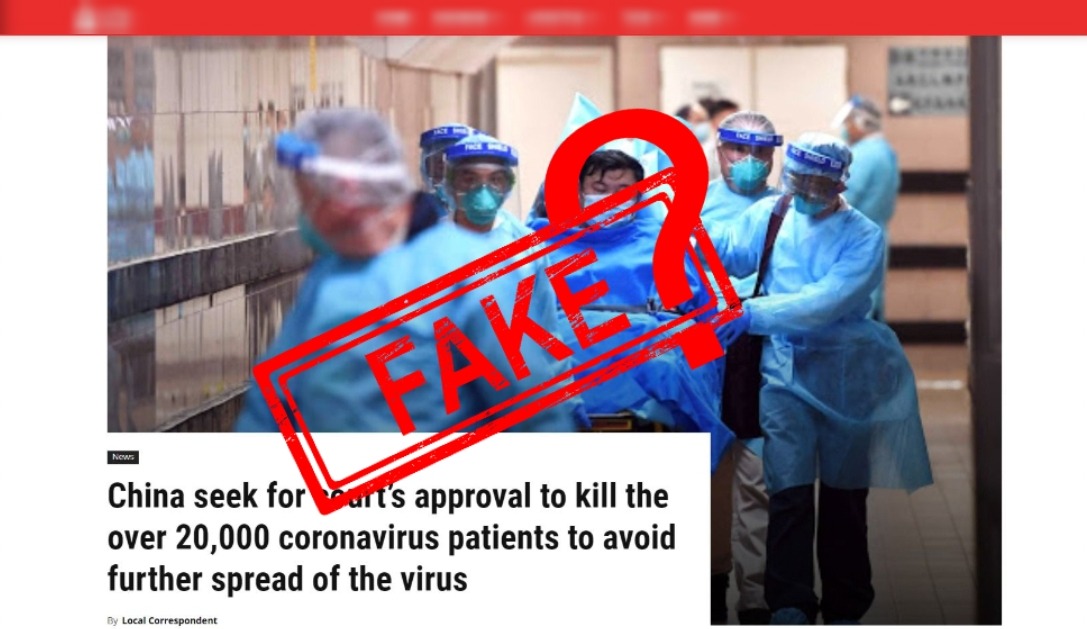Fact check: Is China seeking approval to kill coronavirus patients to stop outbreak?