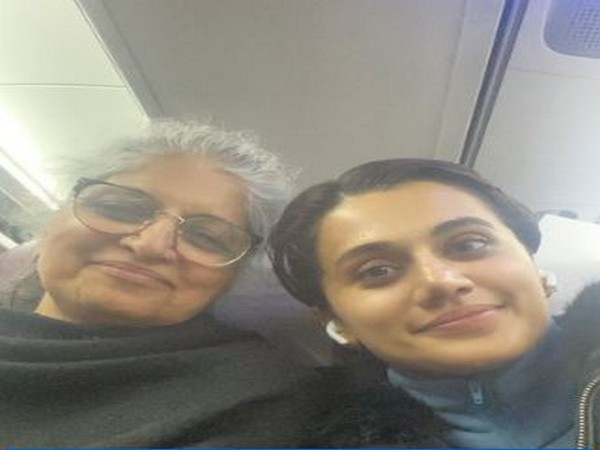 Taapsee flies to Delhi to cast her vote on Saturday