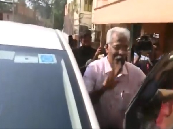 Raveendran, Addl Pvt Secy of Kerala CM, arrives at ED office for interrogation in Mission scam case