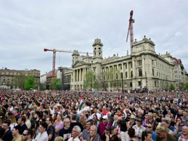 Thousands demonstrate against Hungarian Prime Minister Viktor Orban in Budapest