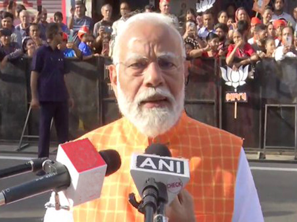 "India's election process is an example for world's democracies": PM Modi after casting his vote