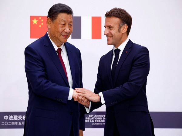 France not at war with Russia, says Emmanuel Macron during China's Xi Jinping visit