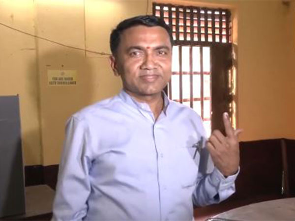 "That there will be record voting in Goa this time..." says CM Pramod Sawant after casting his vote