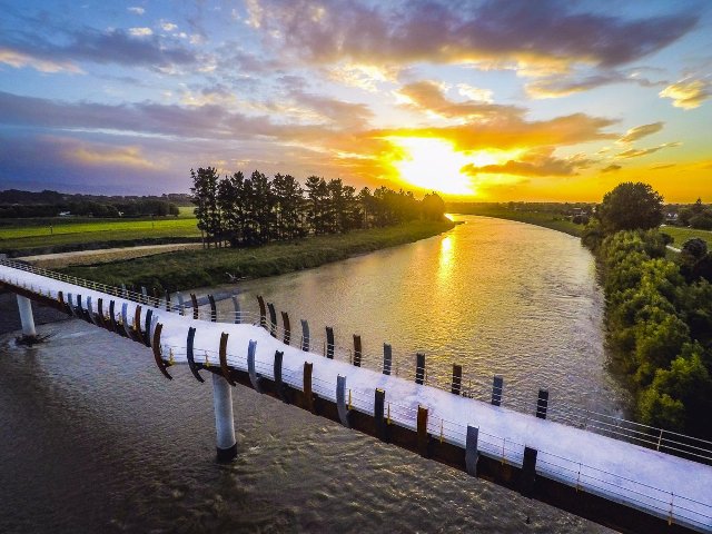 Palmerston North’s new bridge and pathway open for people to safely walk, cycle