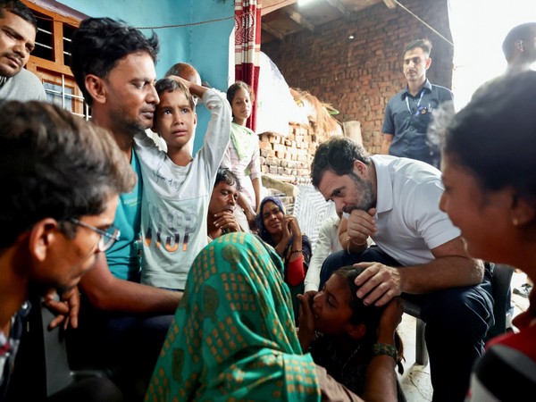 Rahul Gandhi Visits Relief Camp in Manipur: A Humanitarian Outreach