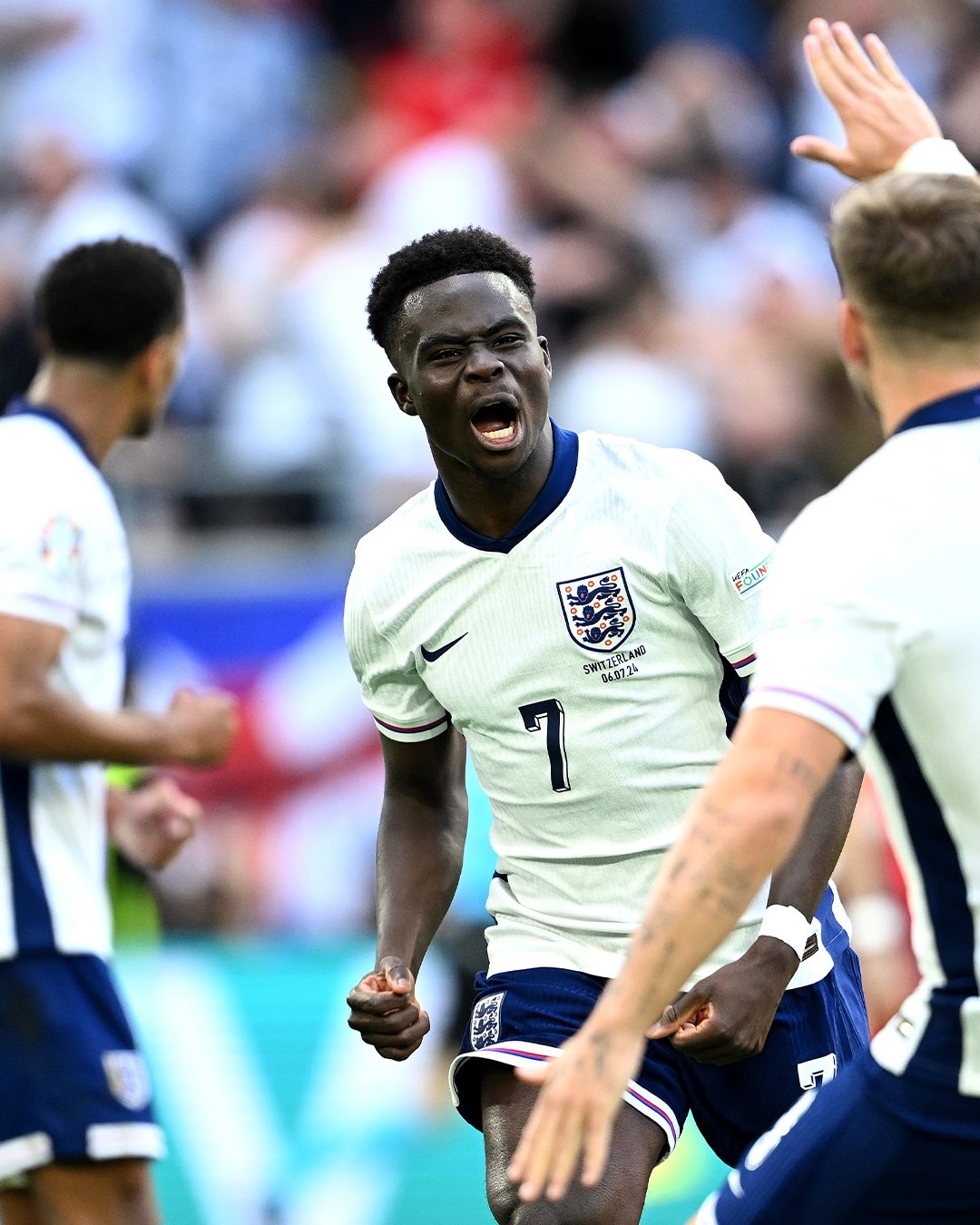 Epic Comeback: Saka Leads England to Victory Over Switzerland in EURO 2024 Quarter-Final