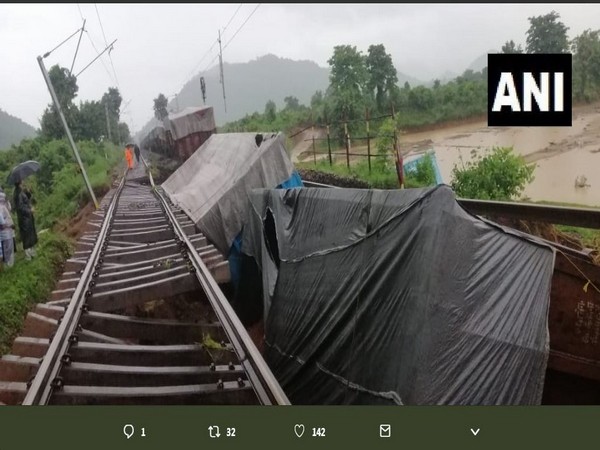 Odisha: Three wagons of a goods train derail near Rayagada