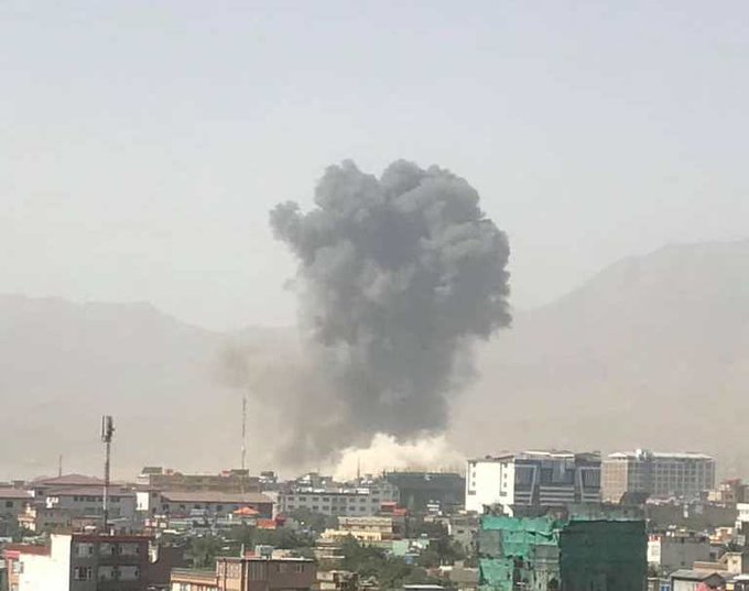 3 people injured in gunfire during Kabul protest over Taliban bombing