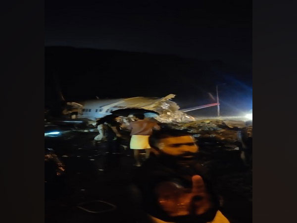 Air India plane skids during landing at Kozhikode airport