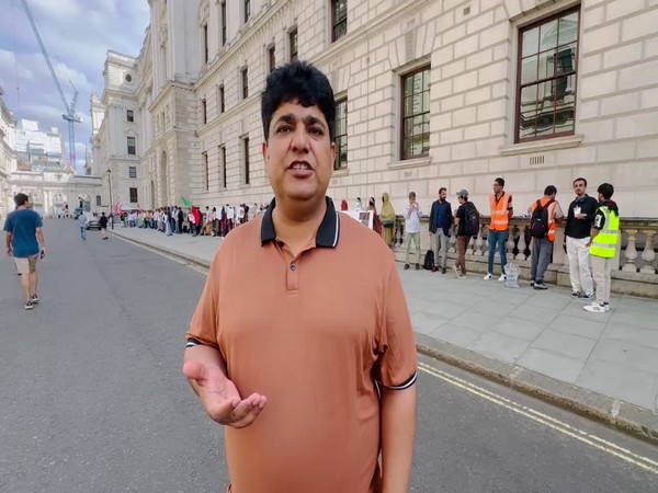 BNM Activist Condemns Pakistani Atrocities in Balochistan at London Protest