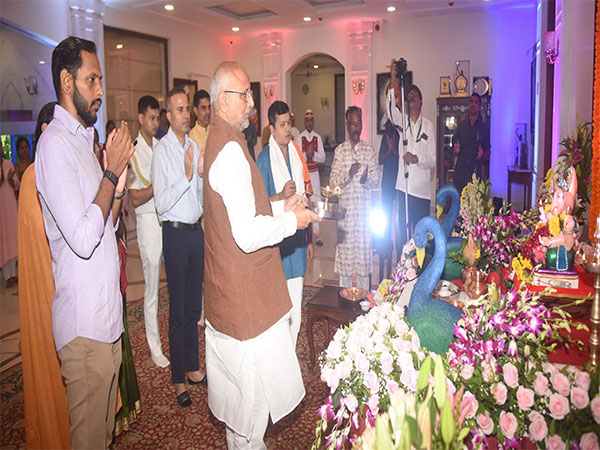 Governor C.P. Radhakrishnan Leads Ganesh Chaturthi Celebrations at Raj Bhavan