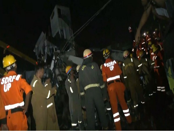 Tragedy in Lucknow: Building Collapse Leaves Four Dead, Rescue Ops Continue