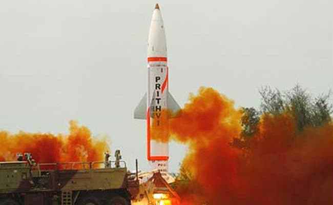 Prithvi-II missile successfully test-fired during night time in Odisha