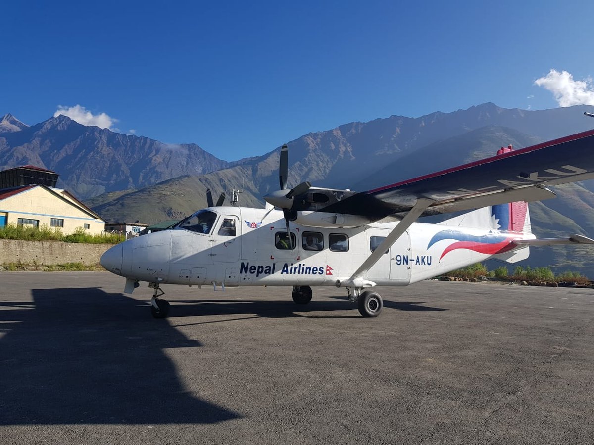 Nepal Airlines Corporation resumes flights for trekkers aiming for Mount Everest