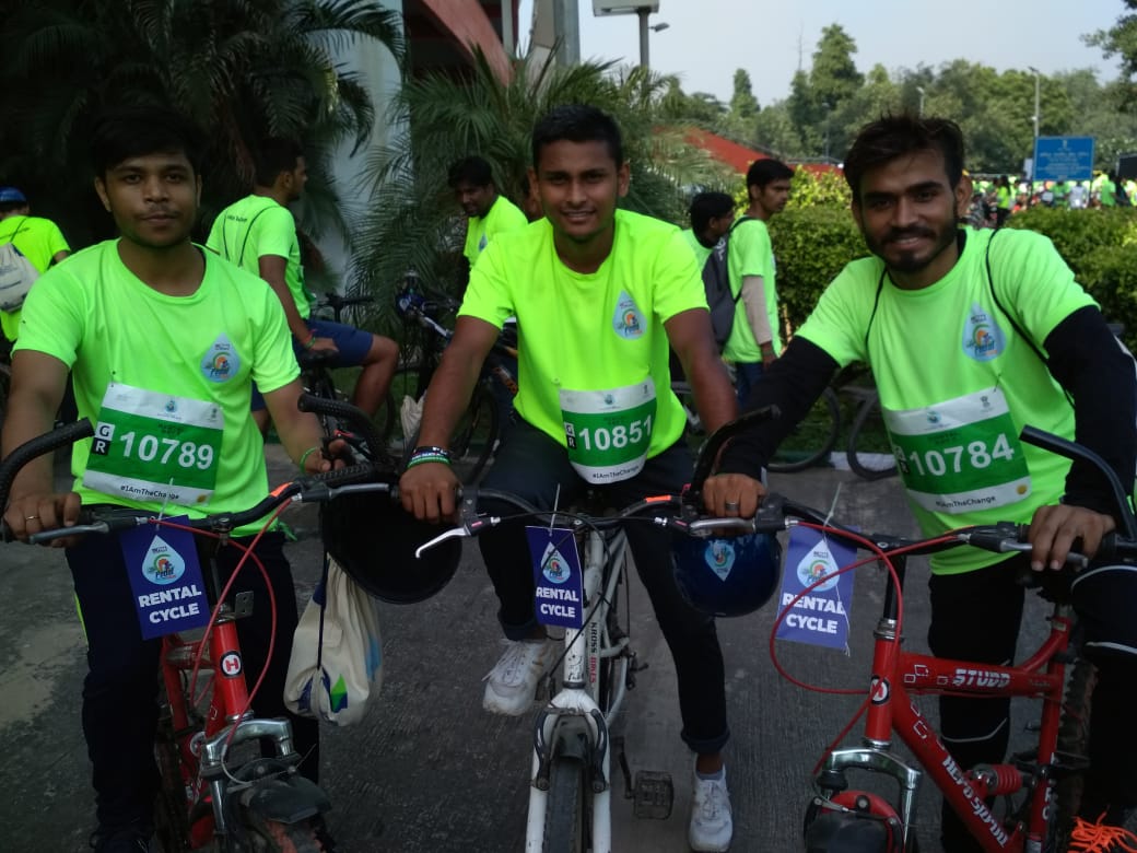 Results of Saksham Pedal Delhi 2018 Cyclothon: Savanur, Herold bag gold