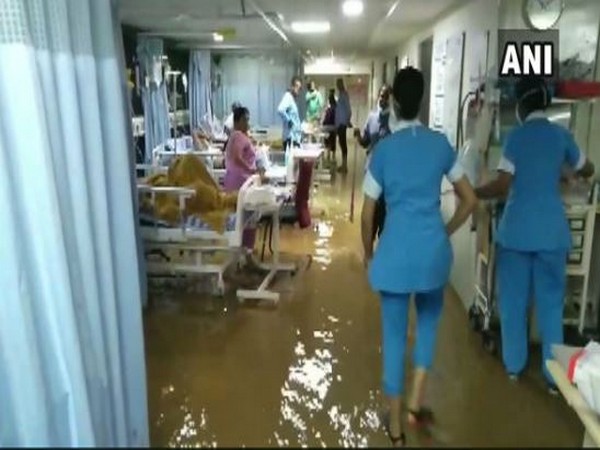 Telangana: Rainwater enters in ICU of Hyderabad's multispeciality hospital
