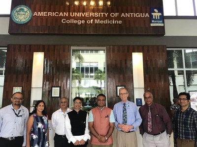 Manipal's American University of Antigua, College of Medicine Hosted Karnataka's Pride, His Excellency Dr. K. J. Srinivasa