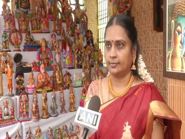 Chennai resident decorates her house with hundreds of 'Bommai Golu' dolls depicting various themes