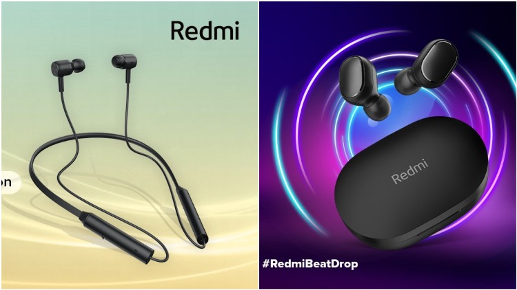 Redmi SonicBass wireless earphones; Redmi Earbuds 2C launched in India