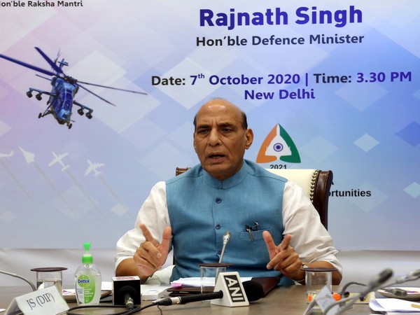 Govt wants to make India one of the top five countries in defence and aerospace industries: Rajnath Singh 
