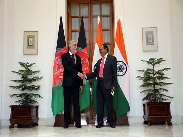 Afghanistan chief negotiator Abdullah Abdullah meets with NSA Ajit Doval 
