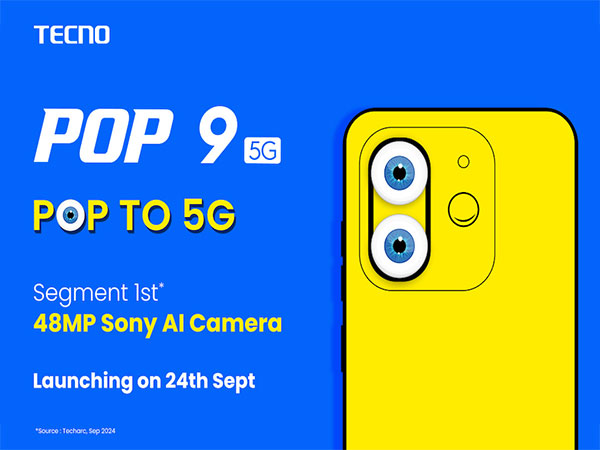 TECNO Unveils Vibrant POP 9 5G