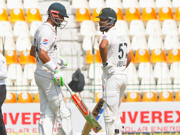 Masood and Shafique Blaze Through England with Record Partnership