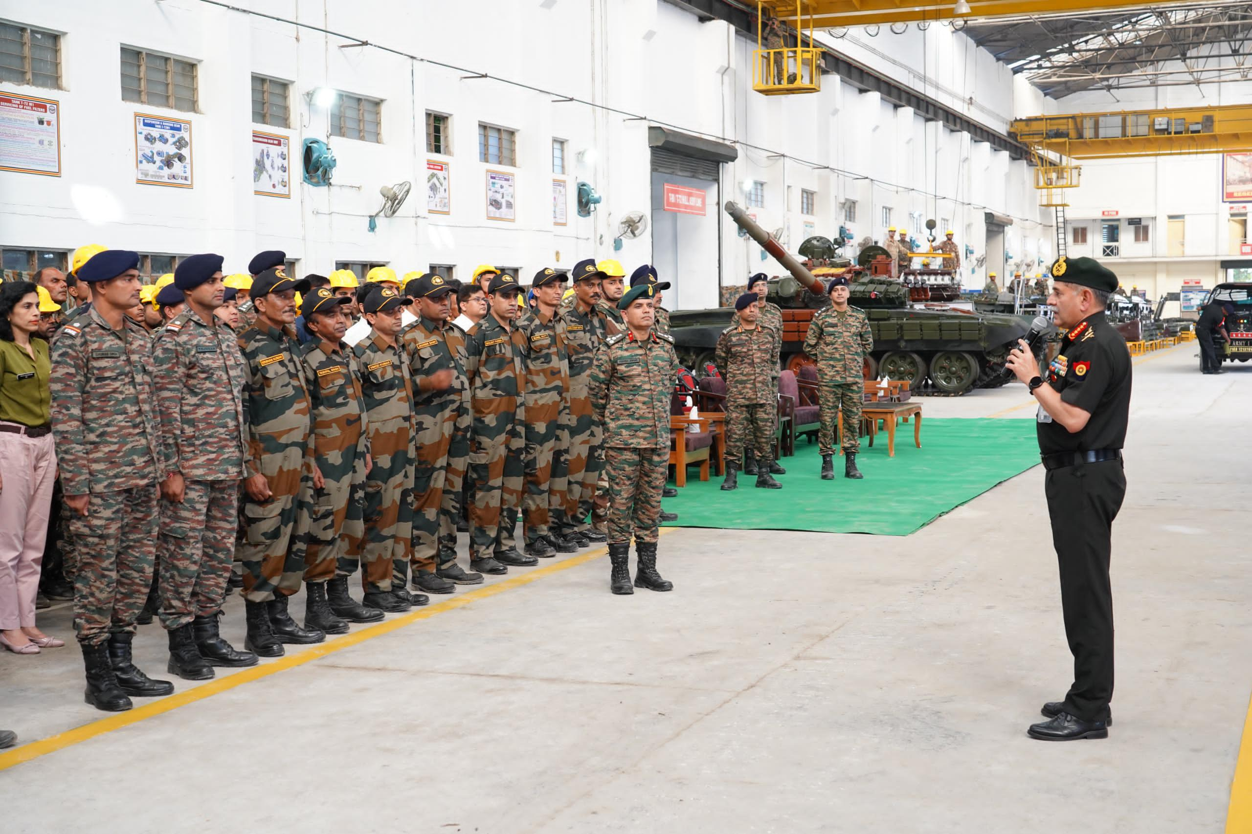 Indian Army Unveils Overhauled T-90 Bhishma Tank