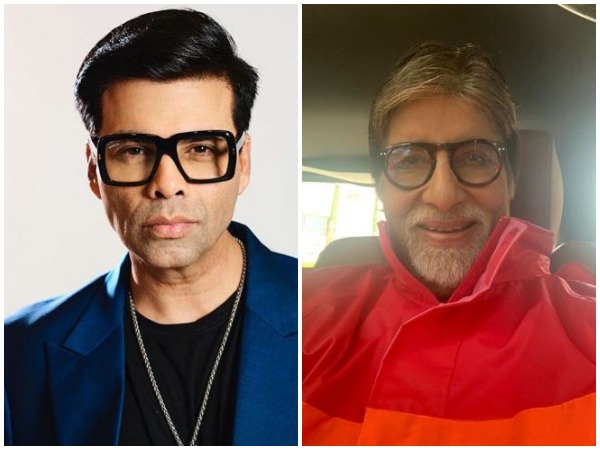 KJo congratulates Big B on completing 50 years in Bollywood